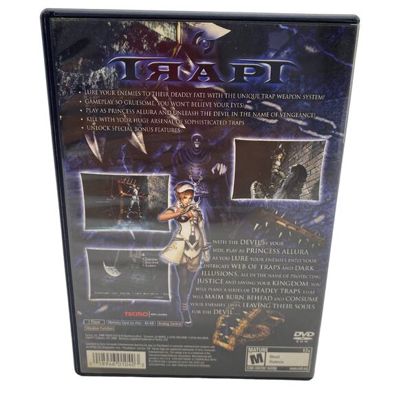 Trapt (Sony PlayStation 2, PS2, 2005) TESTED NO BOOKLET - Picture 2 of 4